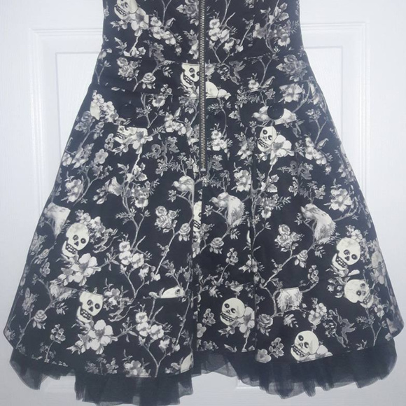 Y2K Betsey Johnson Strapless Fit and Flare Dress - Picture 4 of 6